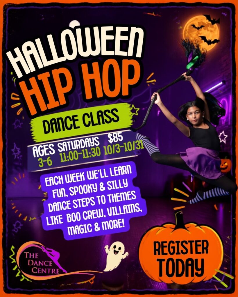 Halloween Hip Hop Dance Class Flyer