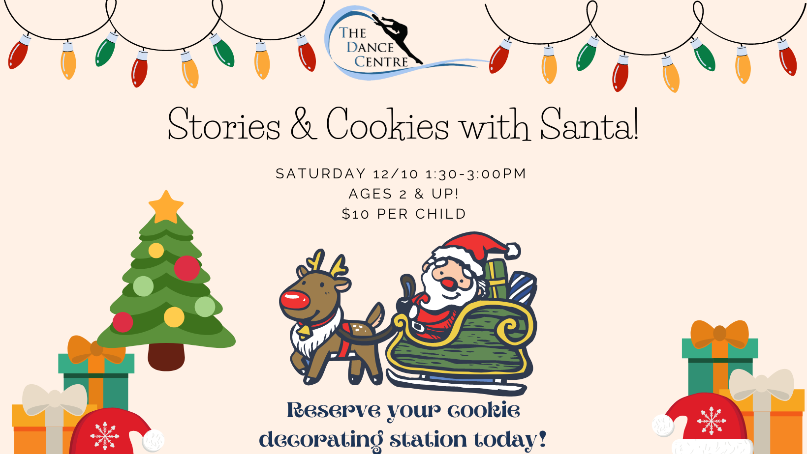 Reserve Your Cookie Decorating Station Today!